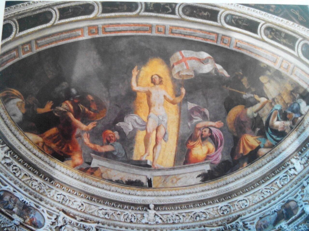 Resurrezione di Cristo,1538. Chiesa di San Lorenzo, Lodi